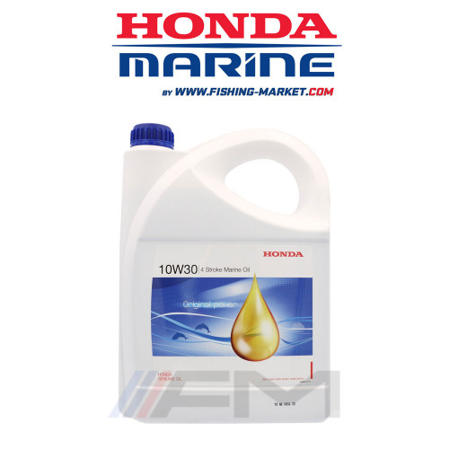 HONDA 4-Stroke Outboard Marine Oil 10W30 - Моторно масло за 4-тактов извънбордов двигател - 5 lt